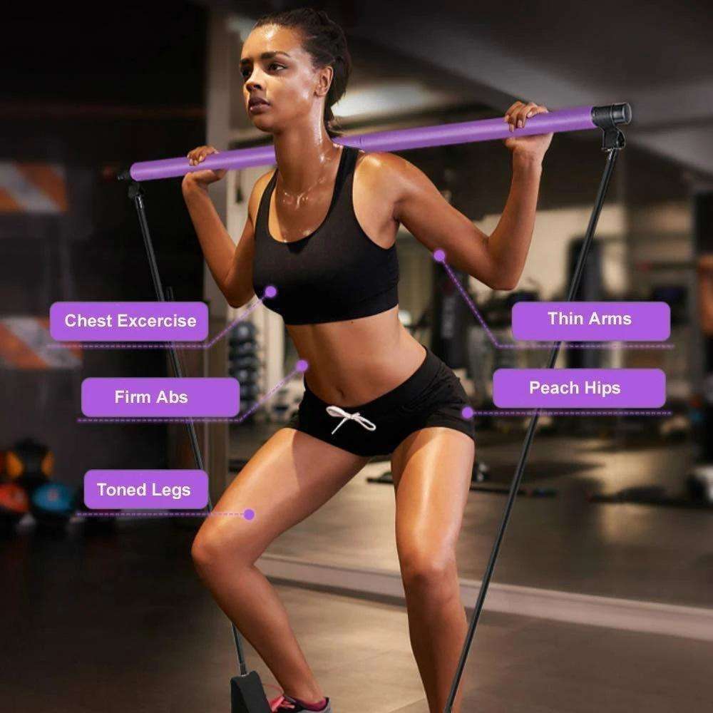 Slim Figure Pilates Bar Workout Resolutions